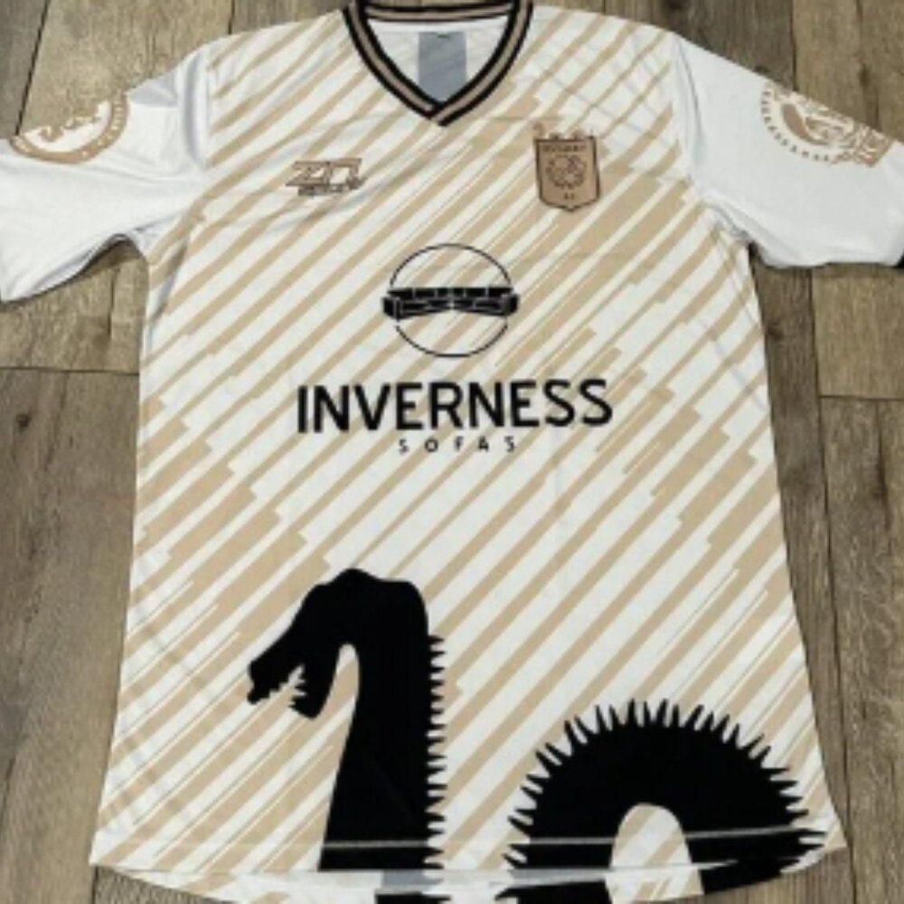 LOCH NESS FC 2022/2023 Away Football Shirt Soccer Jersey Inverness ZN Sport 2XL